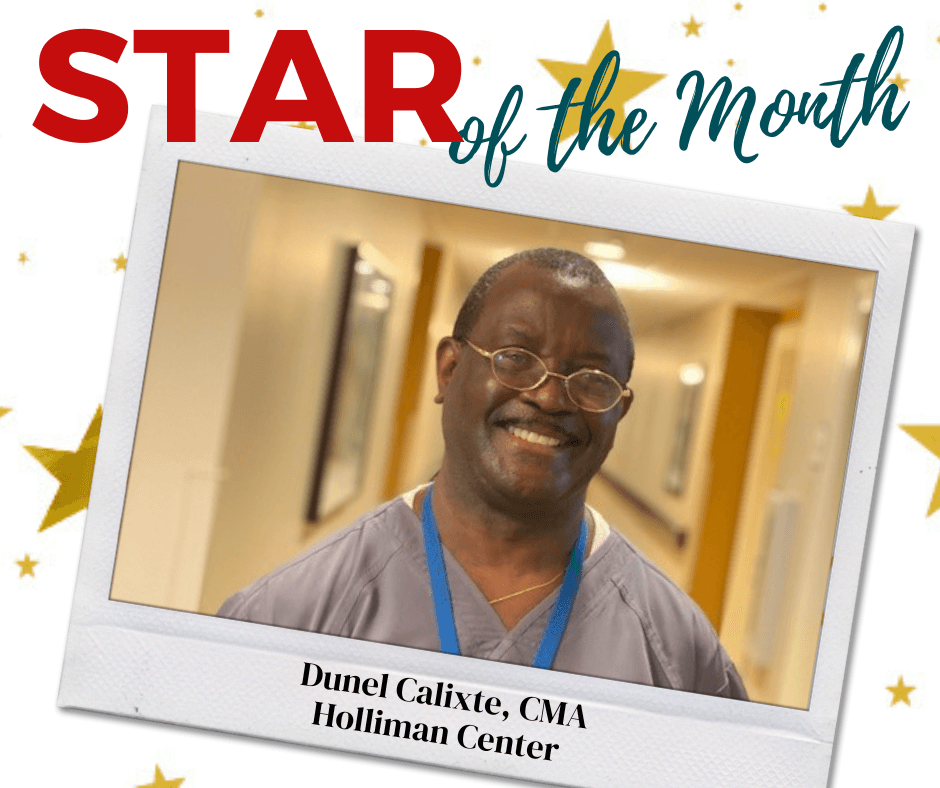 April STARS Employee of the Month