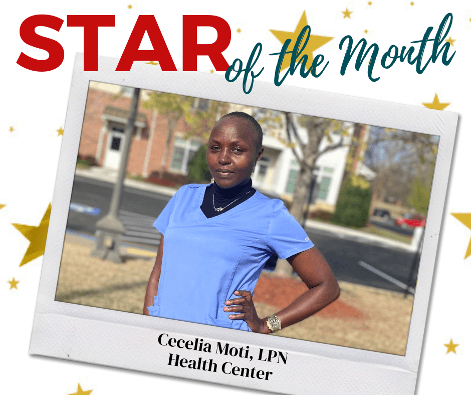 April STARS Employee of the Month